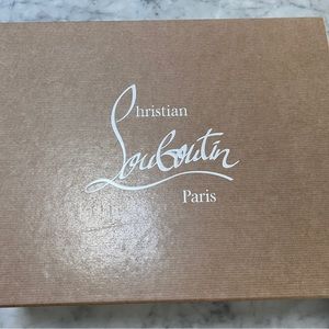 Christian louboutin belt *Box only*